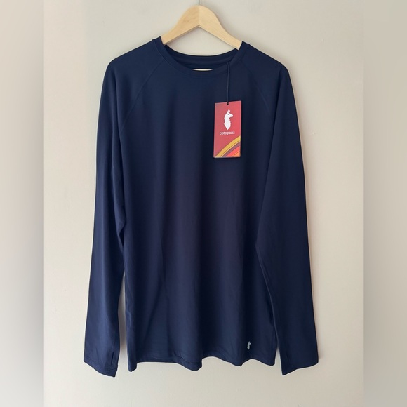 NWT Men's Cotopaxi Liso Base Layer Top in Maritime Blue - Picture 2 of 5
